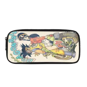DBZ Goku Chi Chi Biker Motorbike Glasses Cool Design Streetwear Pencil Bag