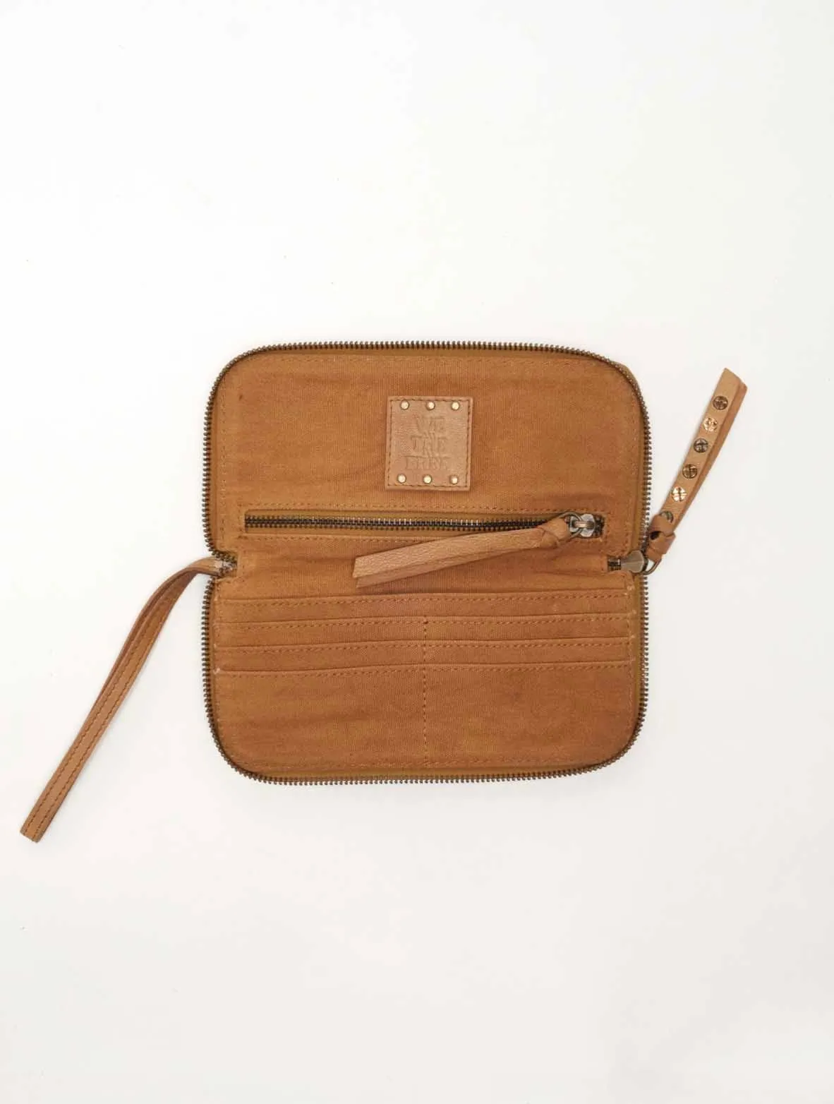Distressed Wallet - Tigers Eye
