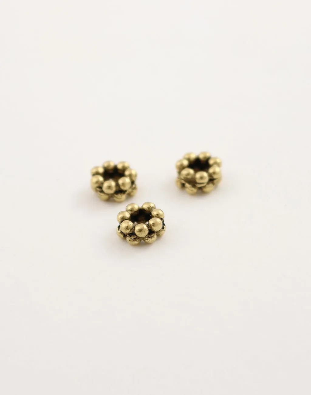 Dotted Spacer, 8mm, (3pcs)