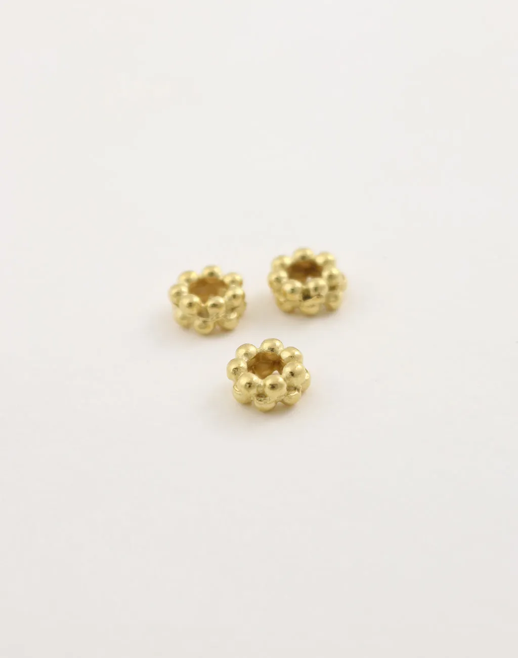 Dotted Spacer, 8mm, (3pcs)