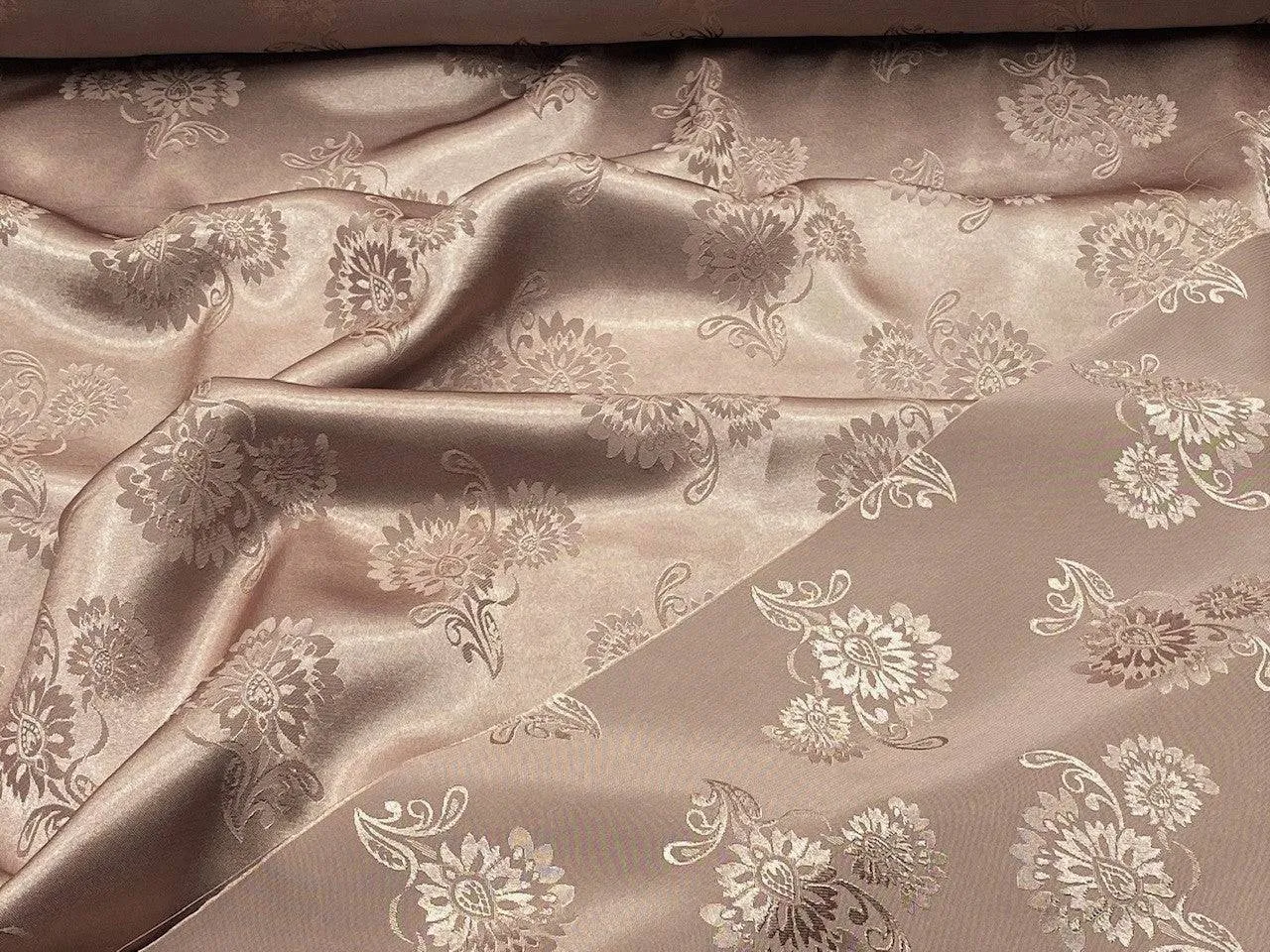 Double-Sided Embossed Jacquard - Floral