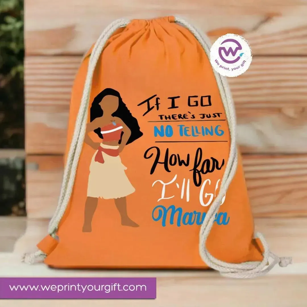 Drawstring Bag - Moana