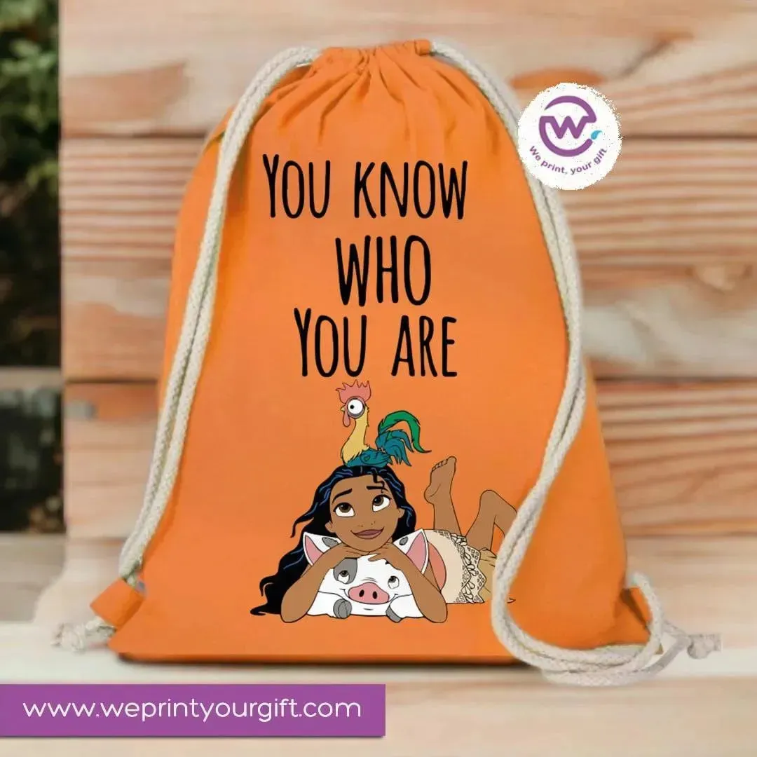 Drawstring Bag - Moana