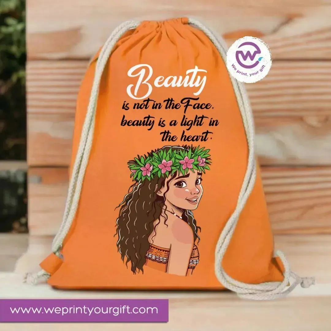 Drawstring Bag - Moana