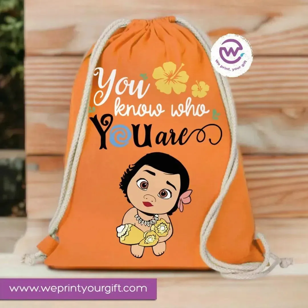 Drawstring Bag - Moana