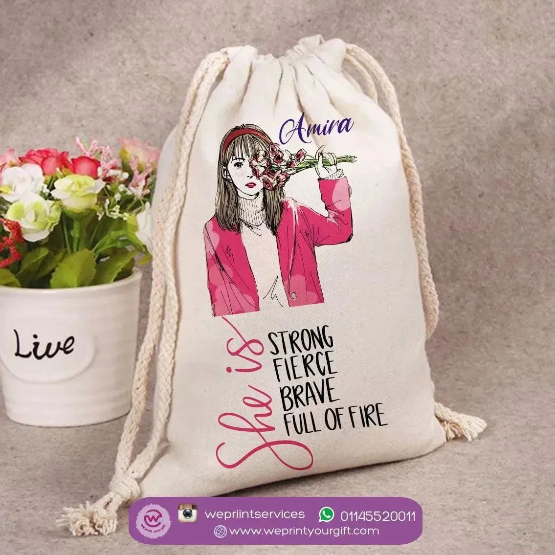 Drawstring Bag - Motivational