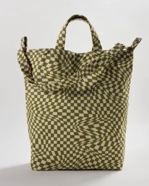 Duck Bag - Moss Trippy Checker