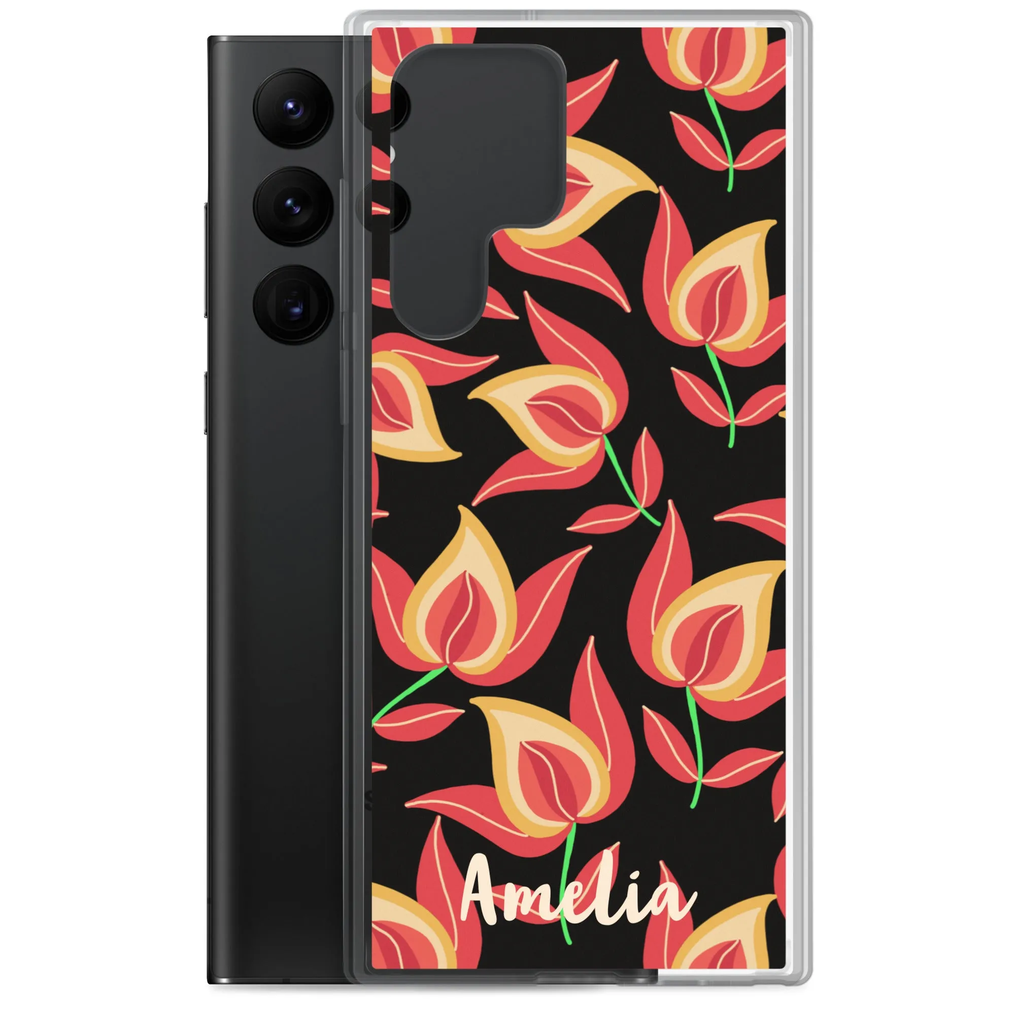 Dusky Charm Samsung® Clear Case