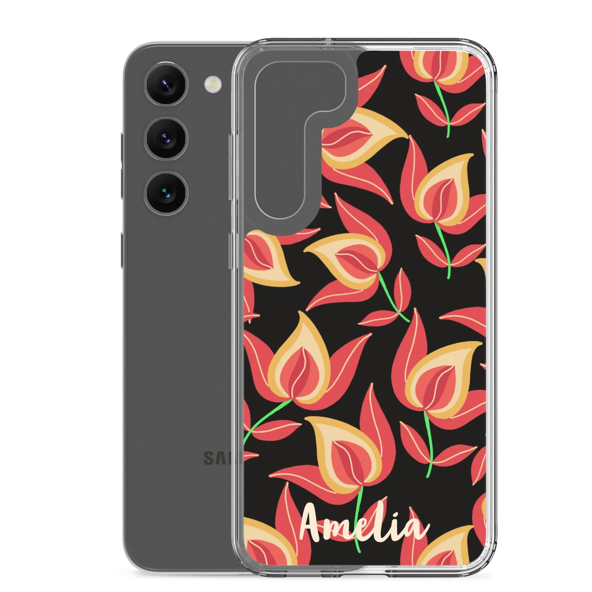 Dusky Charm Samsung® Clear Case