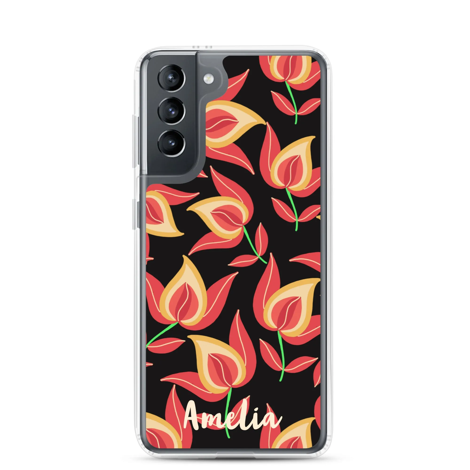 Dusky Charm Samsung® Clear Case