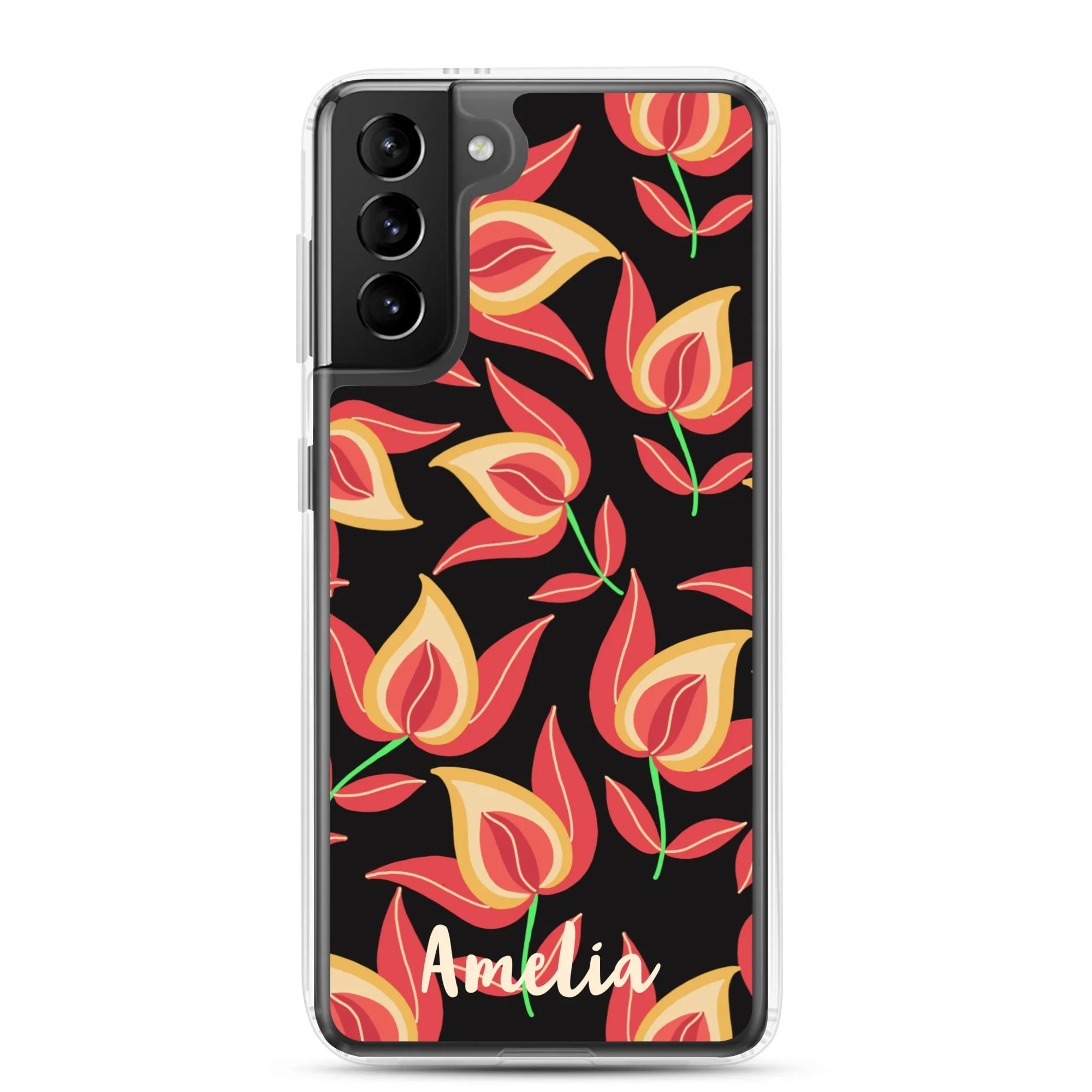 Dusky Charm Samsung® Clear Case