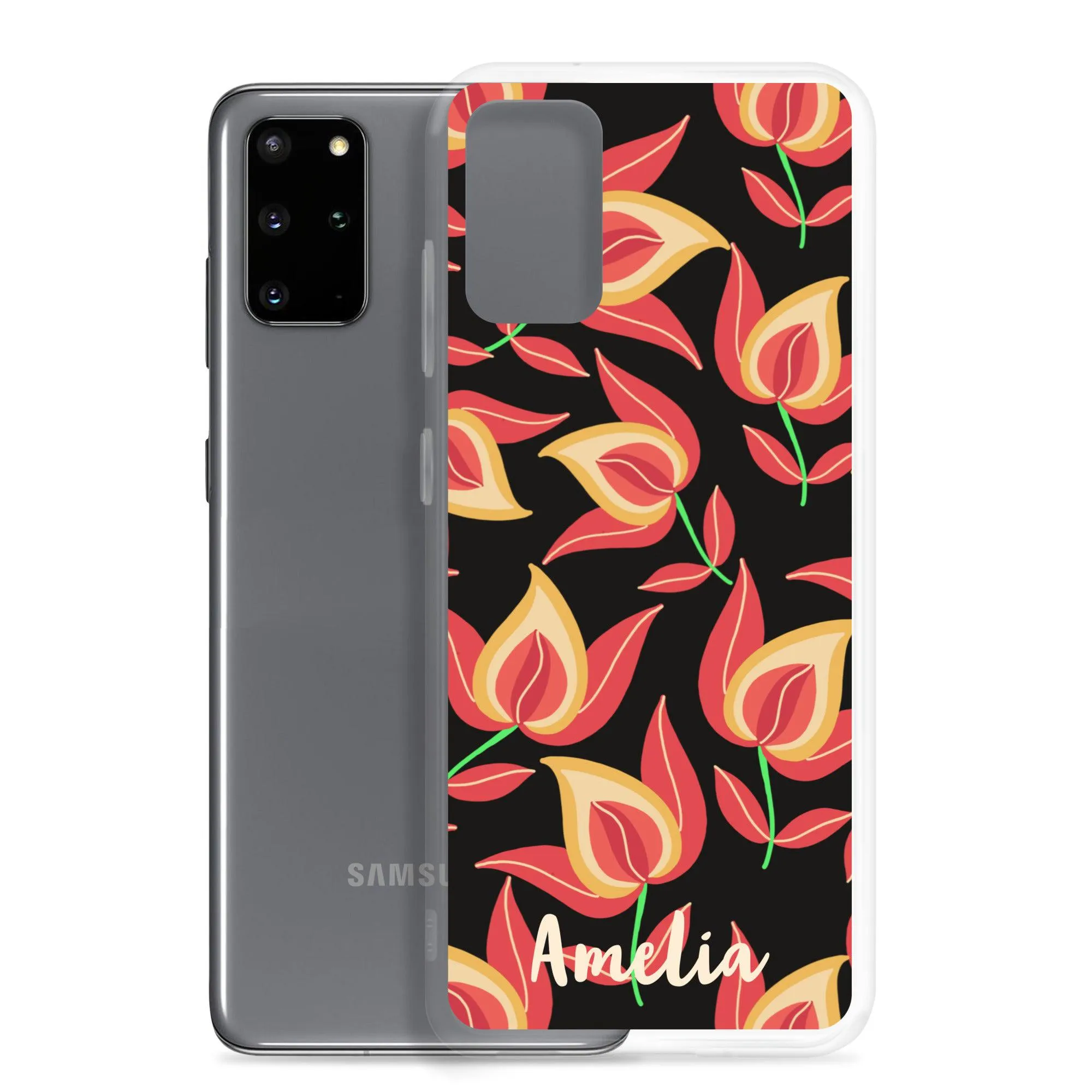 Dusky Charm Samsung® Clear Case