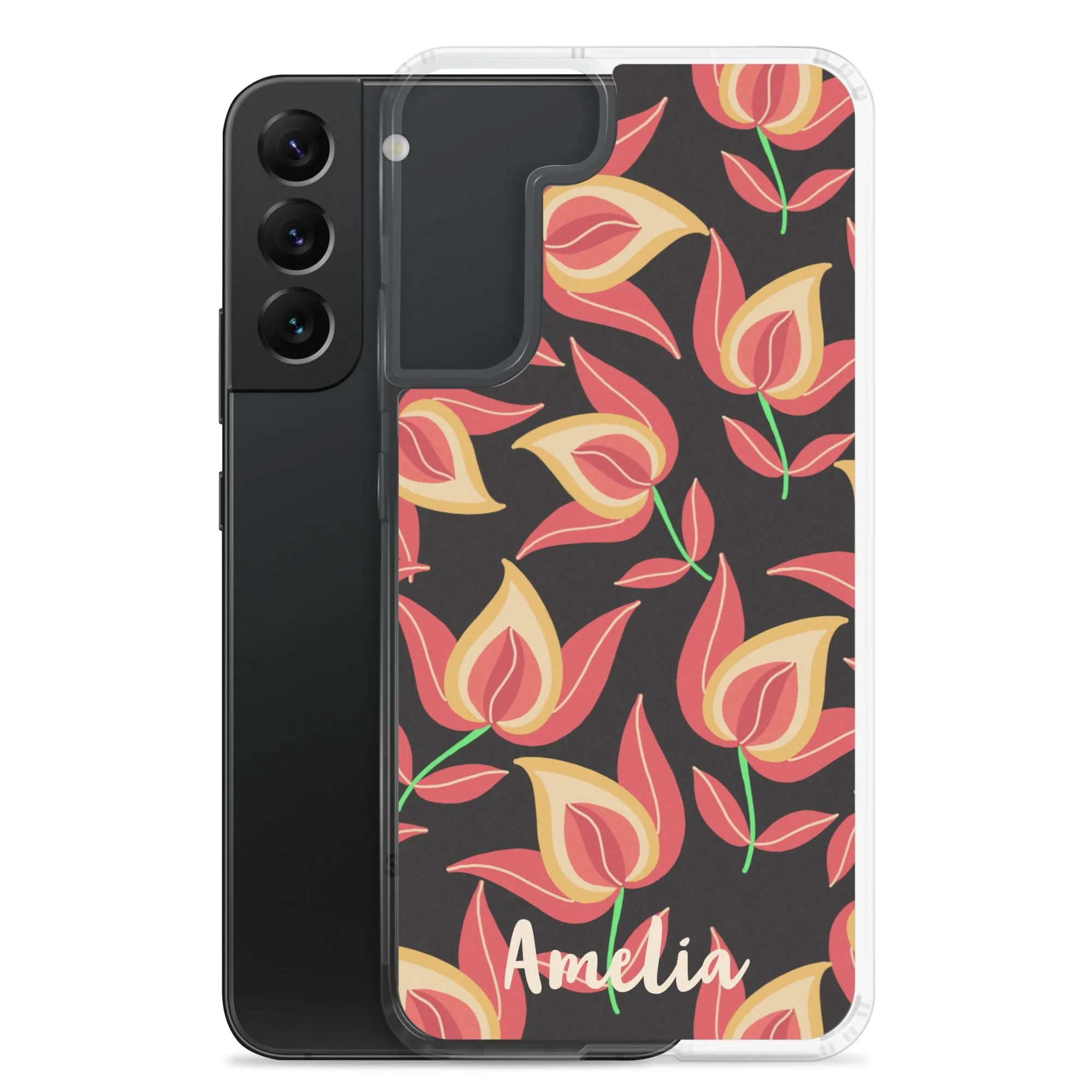 Dusky Charm Samsung® Clear Case
