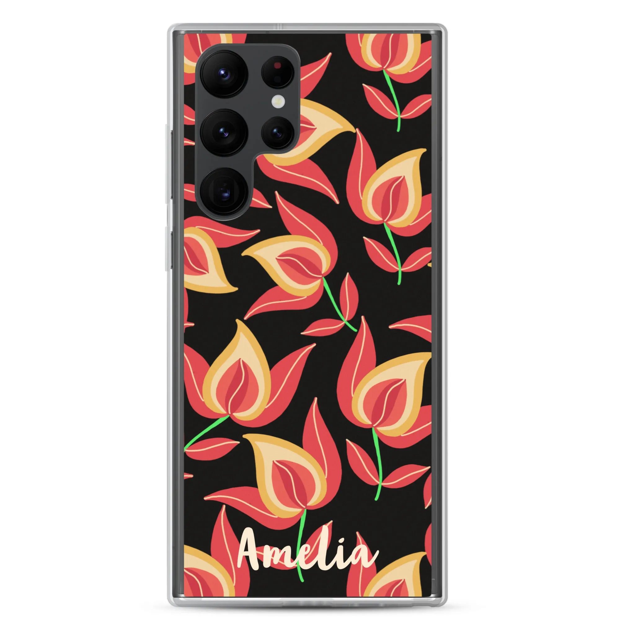 Dusky Charm Samsung® Clear Case