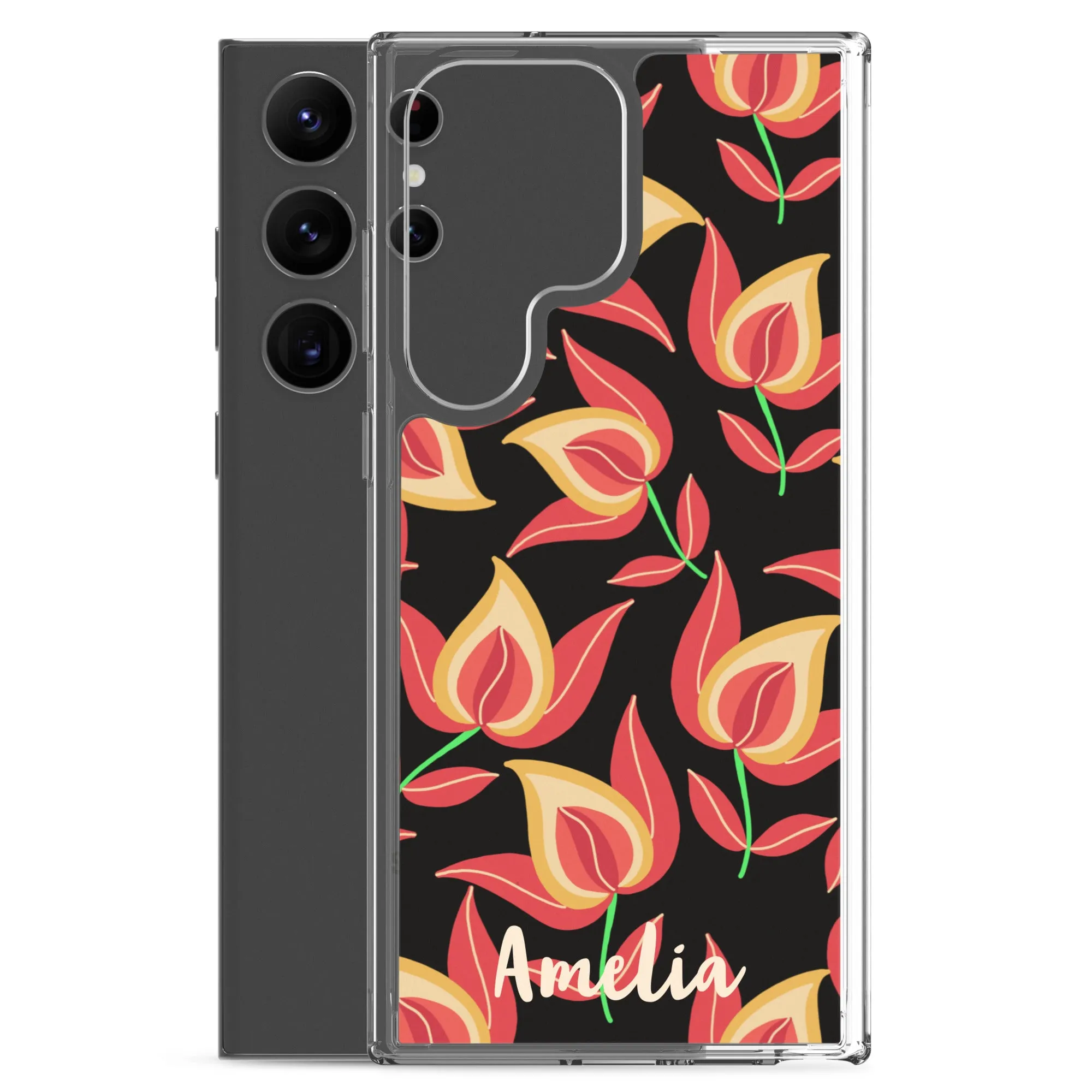 Dusky Charm Samsung® Clear Case