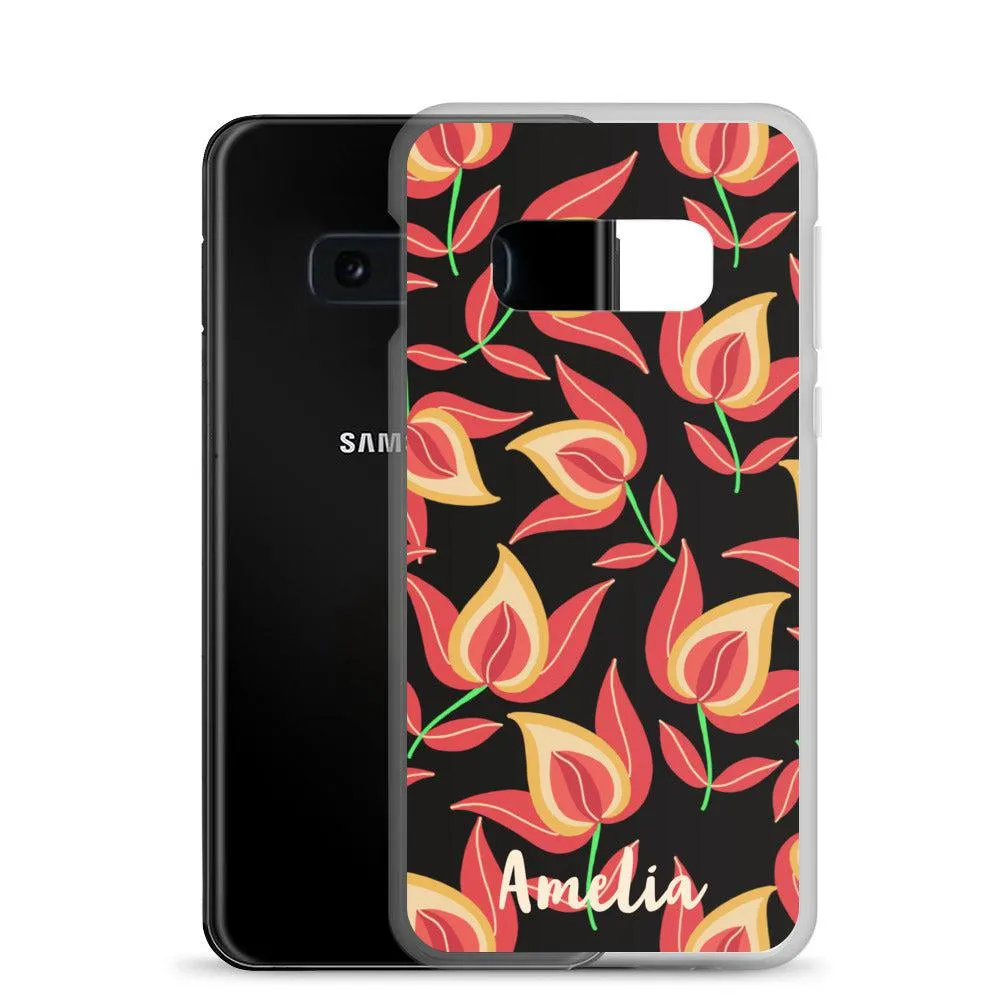 Dusky Charm Samsung® Clear Case