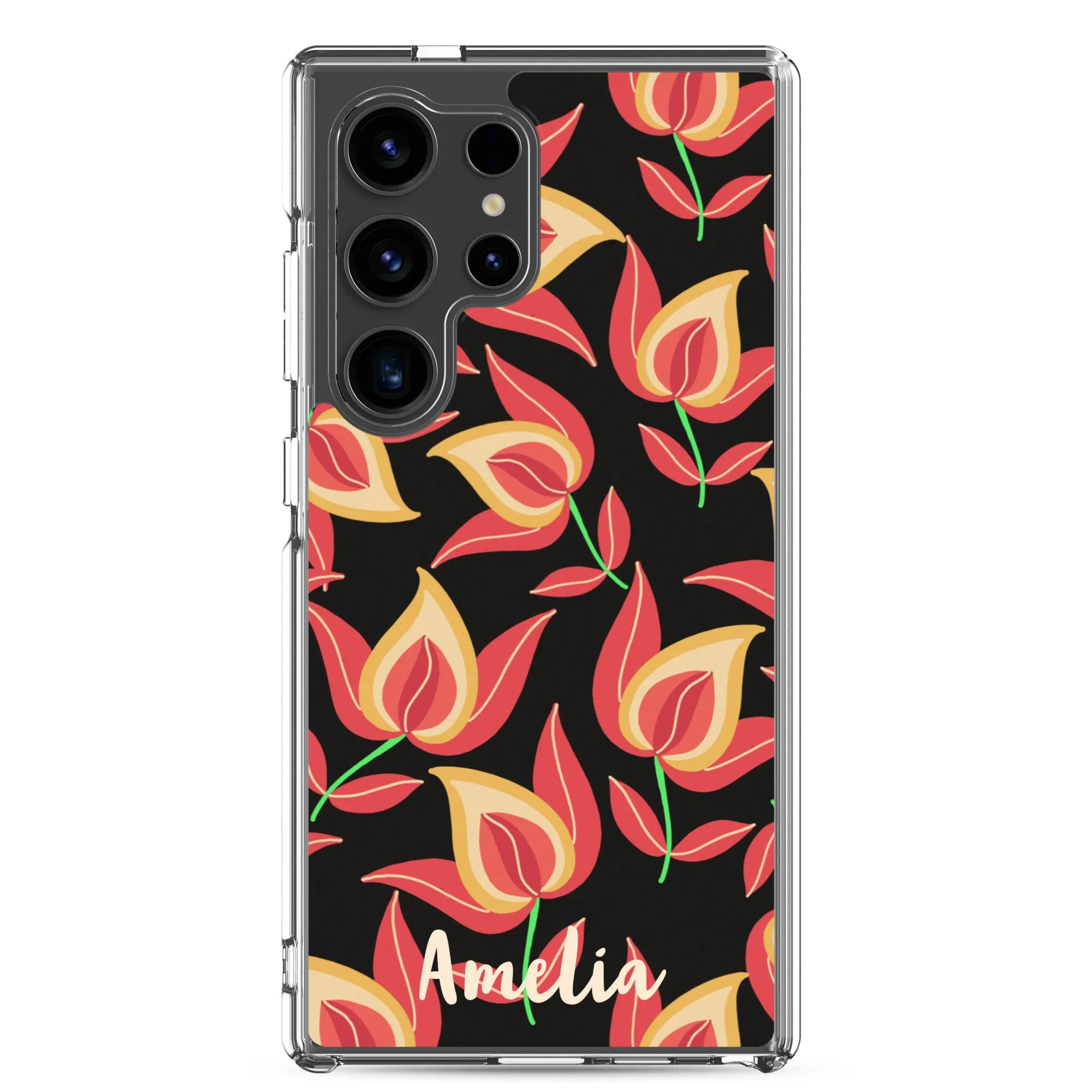 Dusky Charm Samsung® Clear Case
