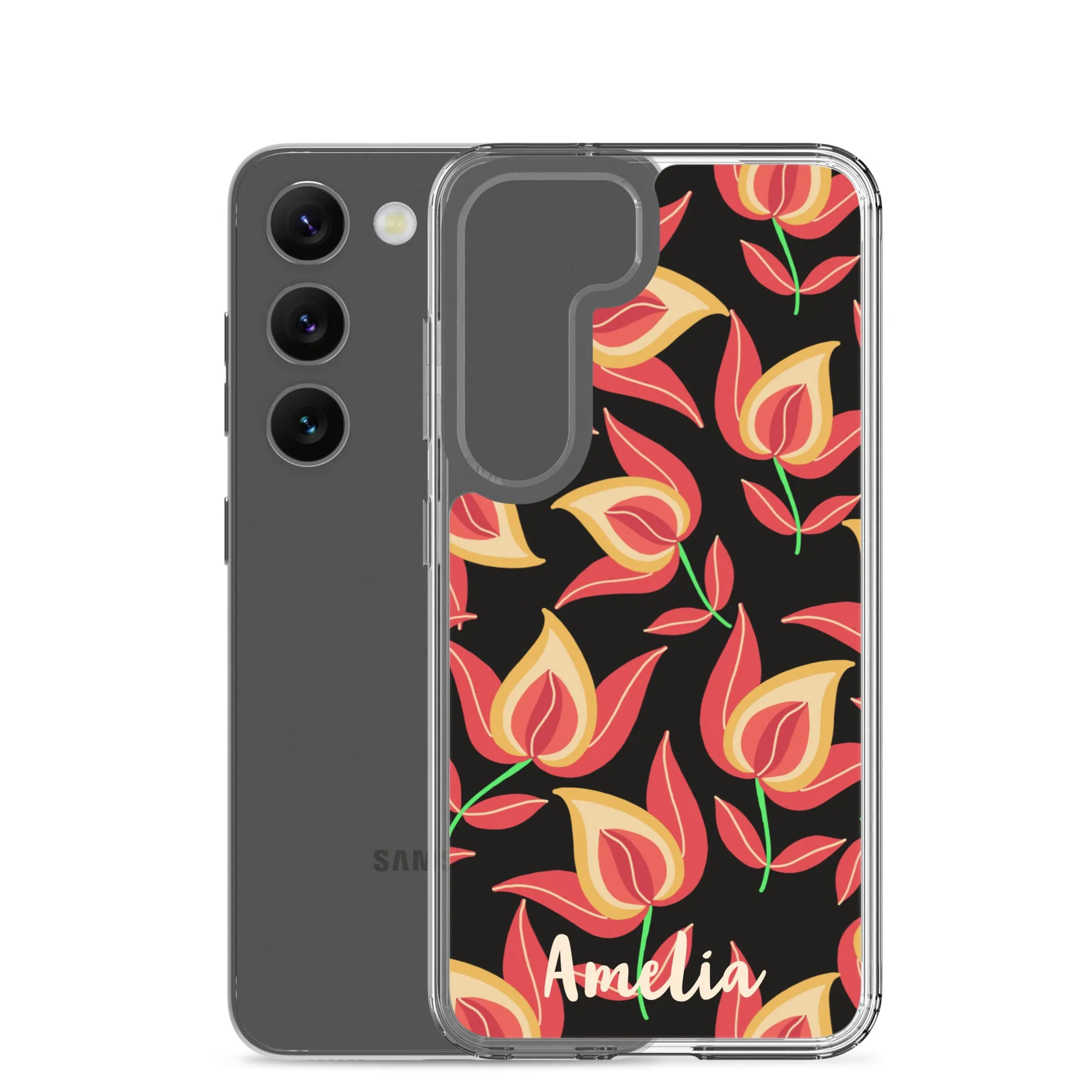 Dusky Charm Samsung® Clear Case