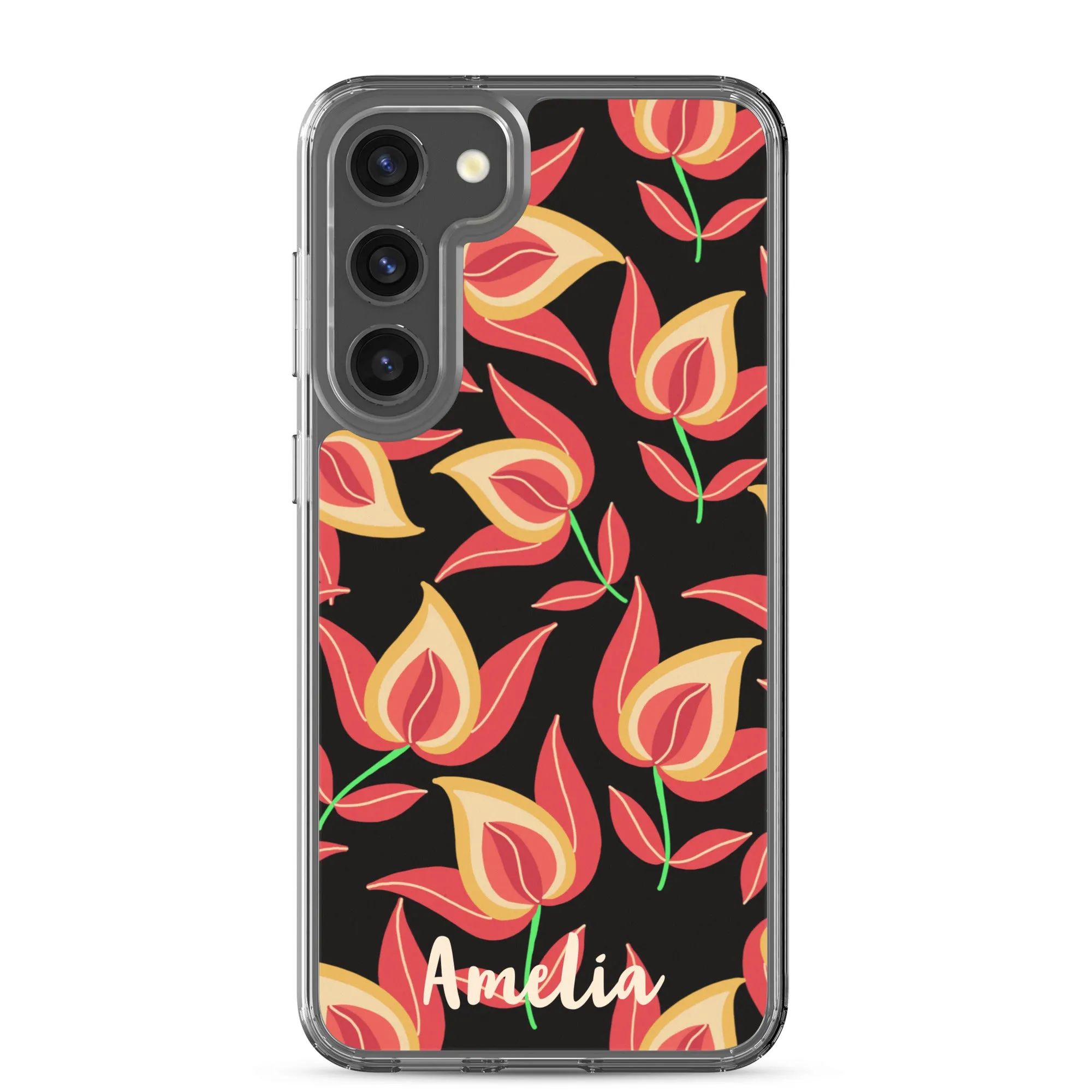 Dusky Charm Samsung® Clear Case