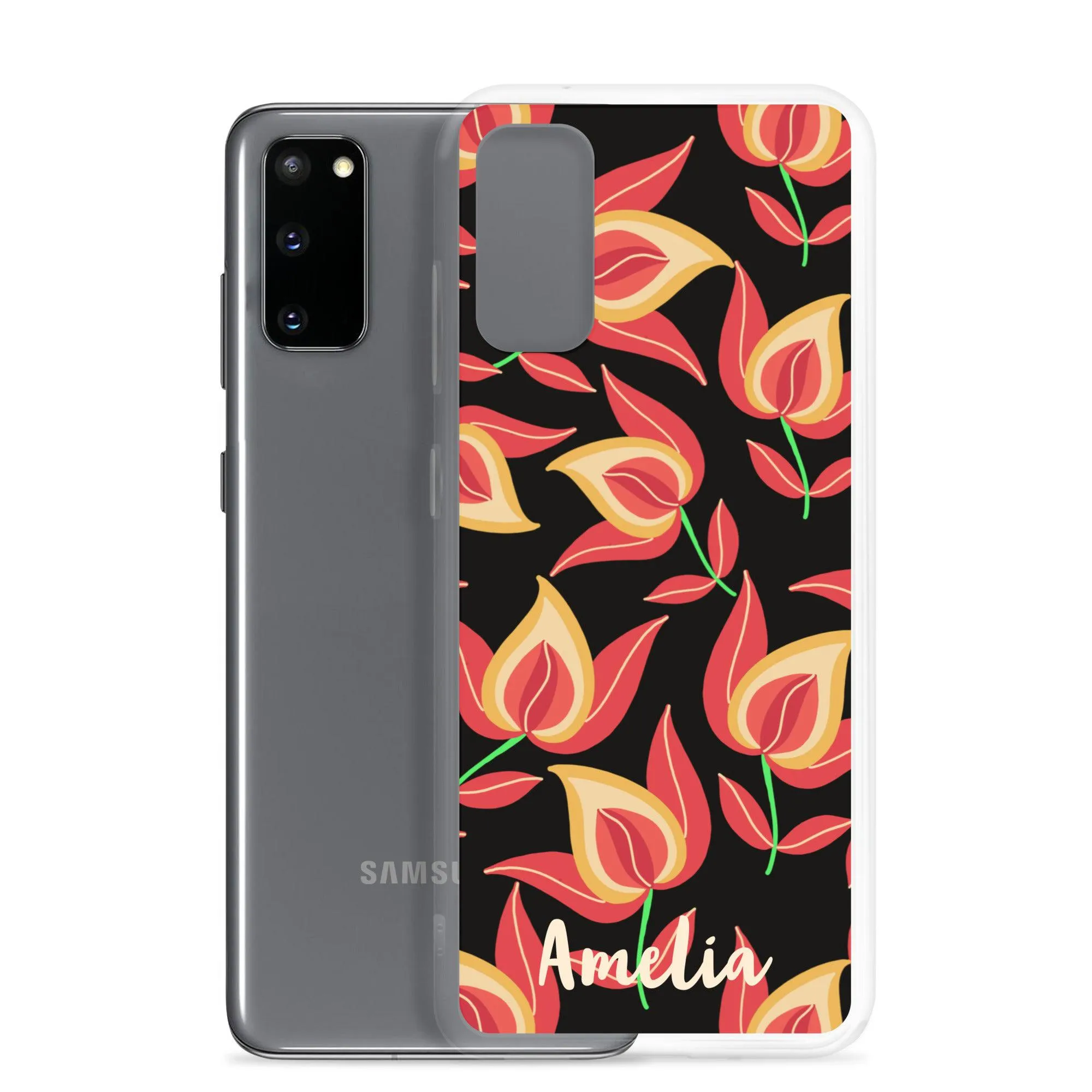 Dusky Charm Samsung® Clear Case