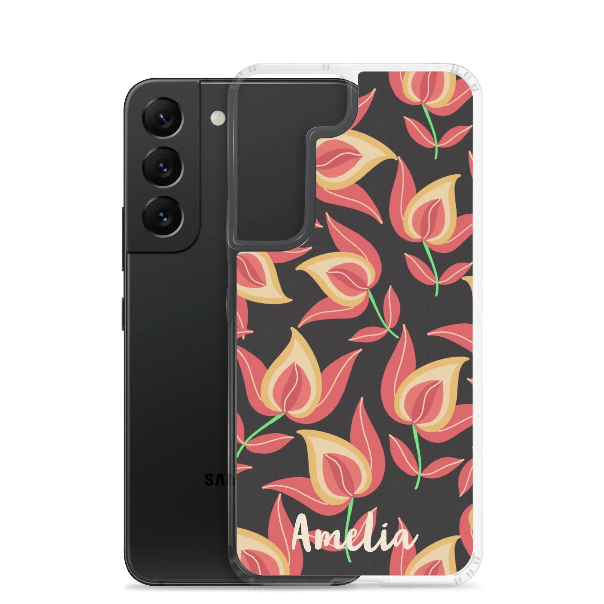 Dusky Charm Samsung® Clear Case