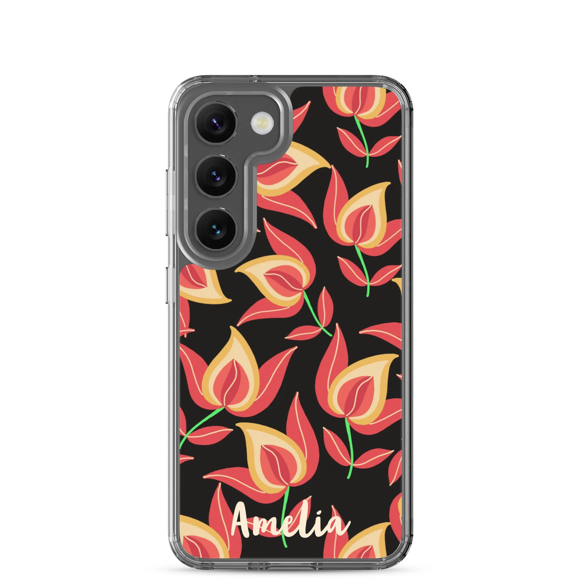 Dusky Charm Samsung® Clear Case