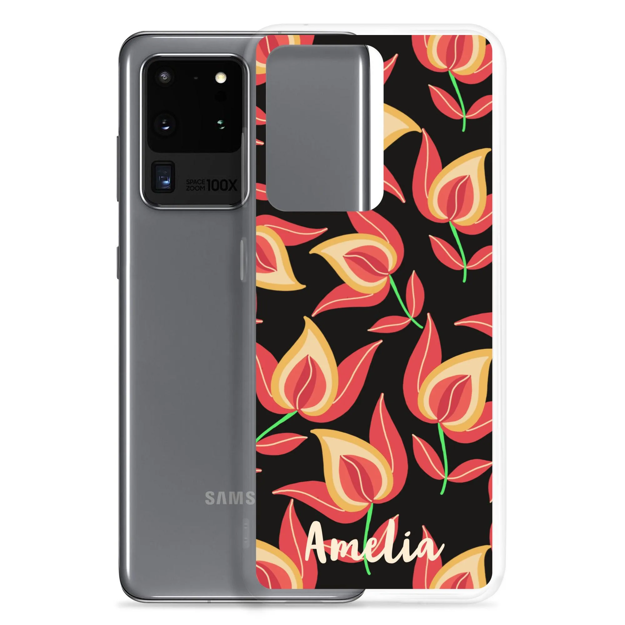 Dusky Charm Samsung® Clear Case