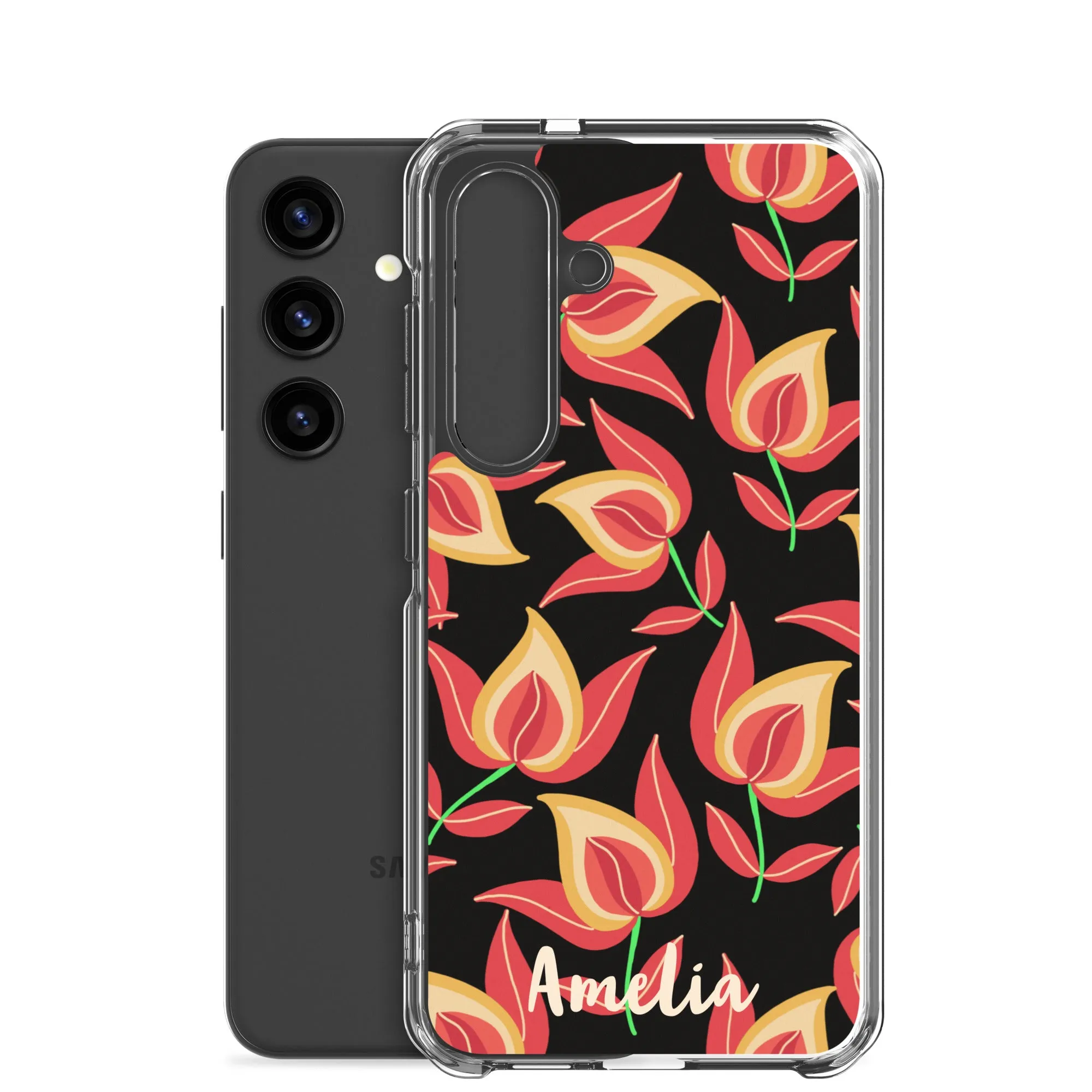 Dusky Charm Samsung® Clear Case
