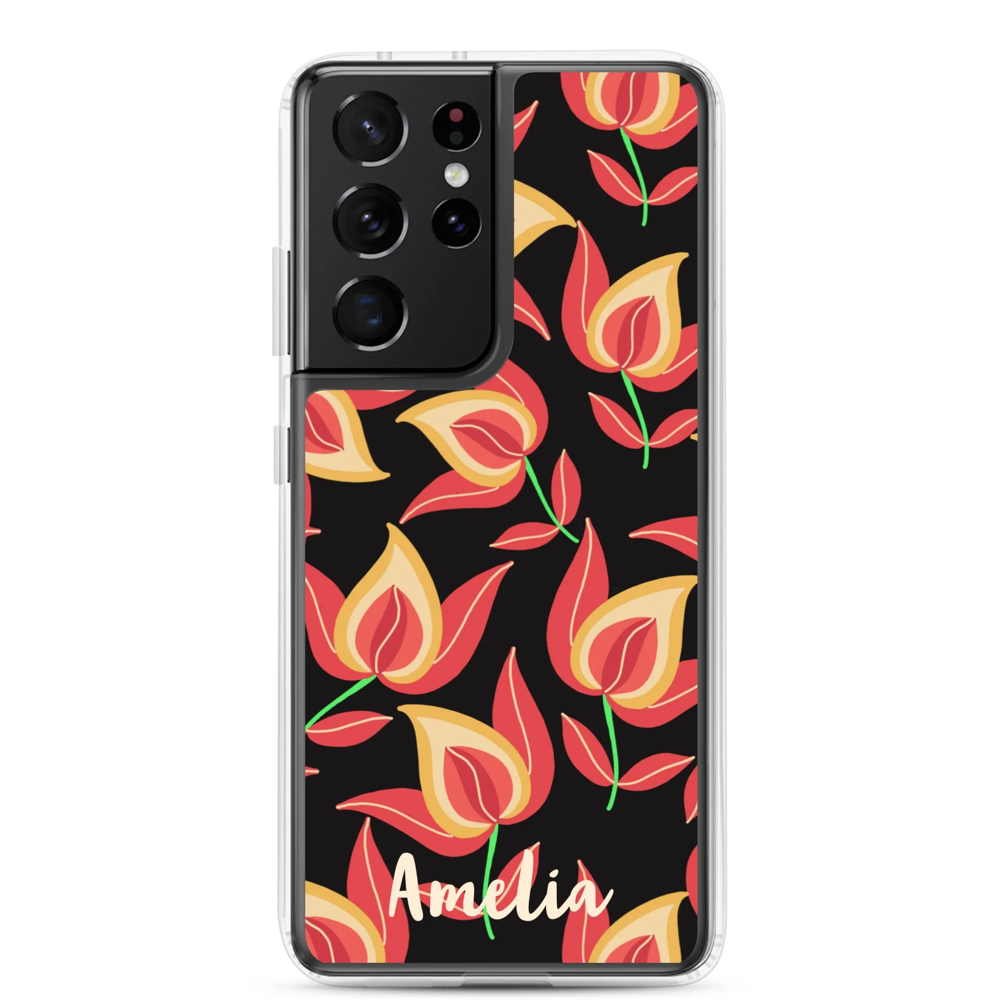 Dusky Charm Samsung® Clear Case