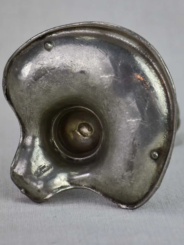 Early twentieth-century WMF brass videpoch - lady 7½"