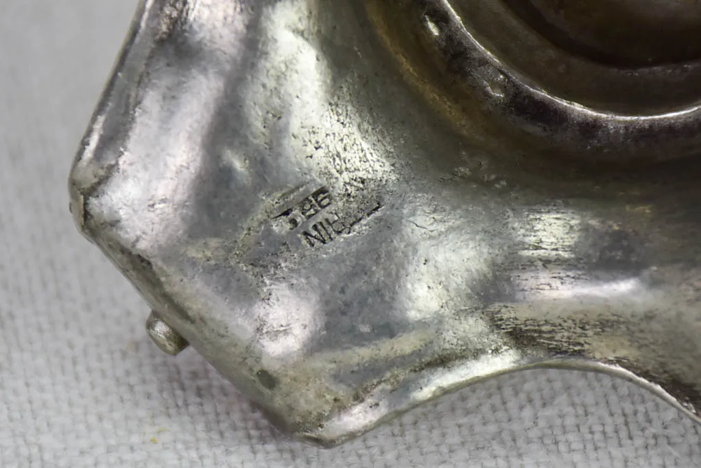 Early twentieth-century WMF brass videpoch - lady 7½"