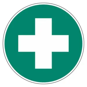 Emergency Sign - First Aid Disc