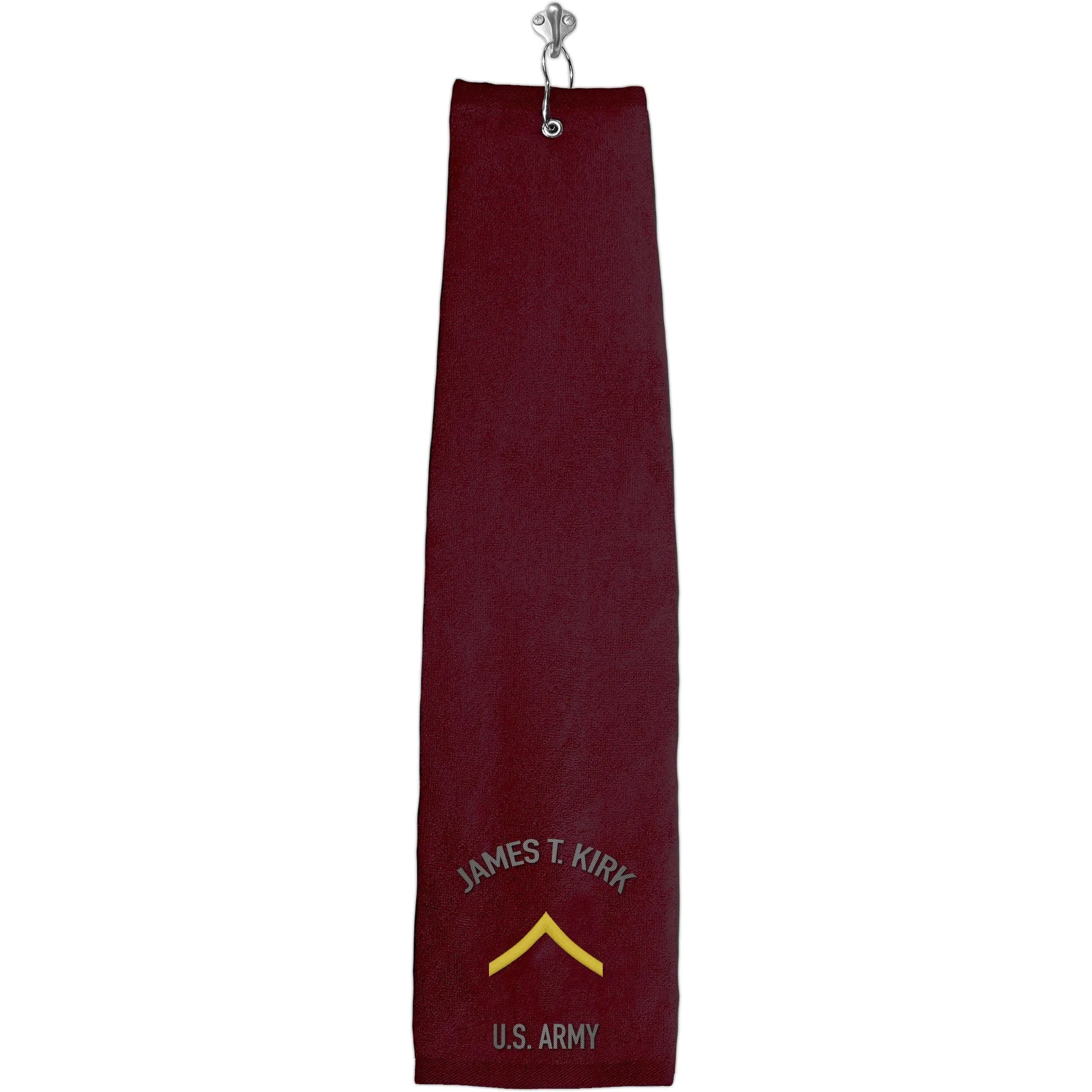 Enlisted Army Rank Custom Golf Towels
