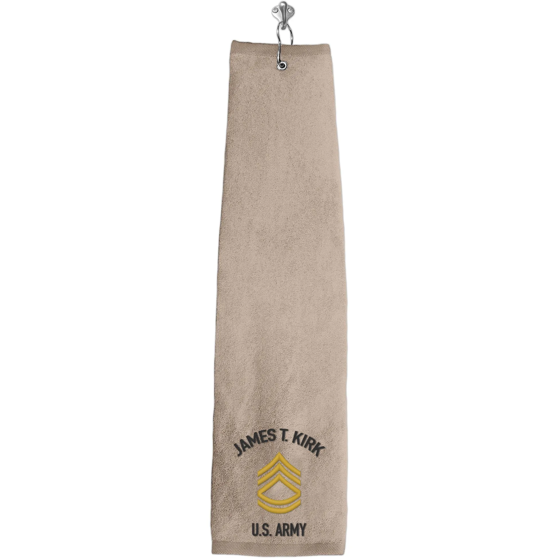 Enlisted Army Rank Custom Golf Towels