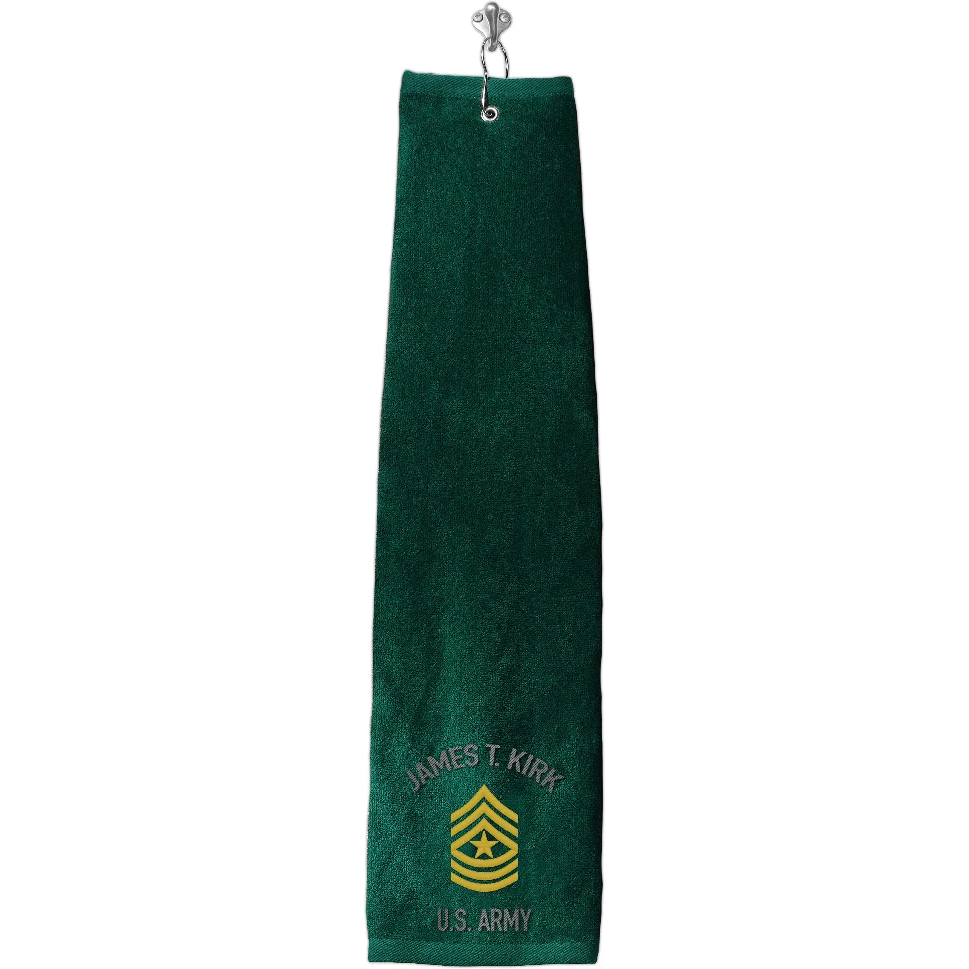 Enlisted Army Rank Custom Golf Towels