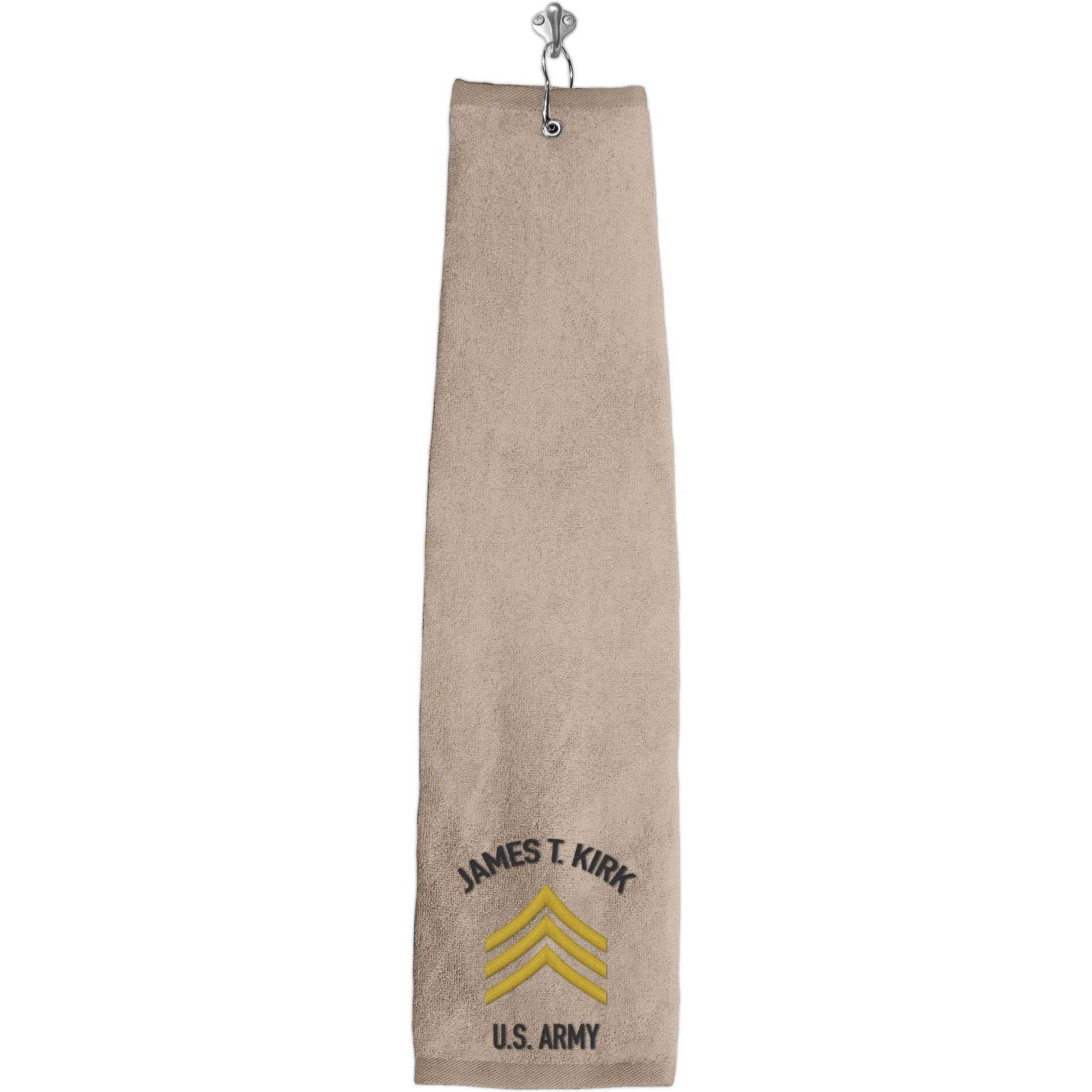Enlisted Army Rank Custom Golf Towels