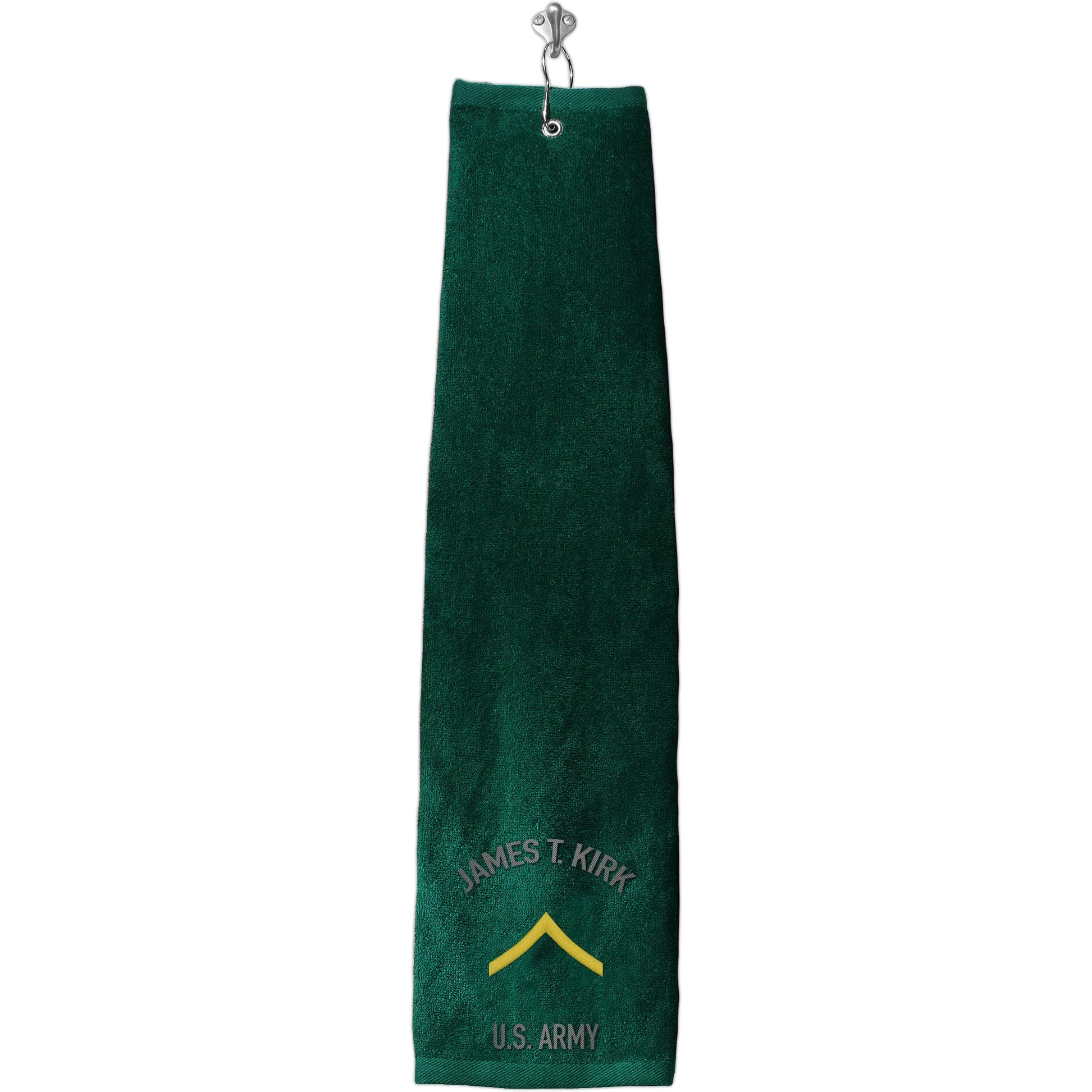 Enlisted Army Rank Custom Golf Towels