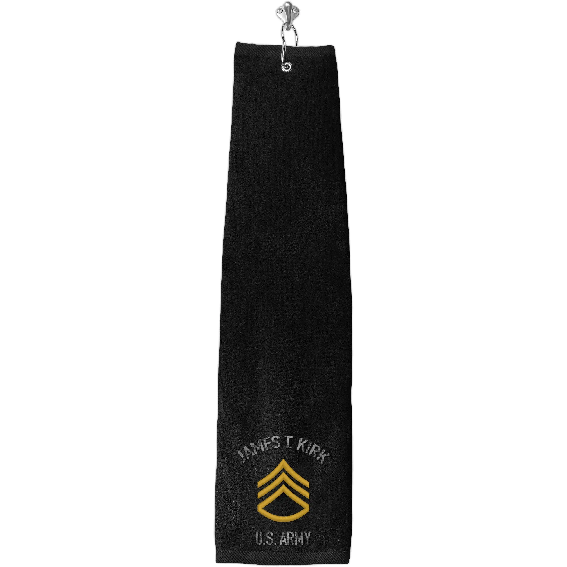 Enlisted Army Rank Custom Golf Towels