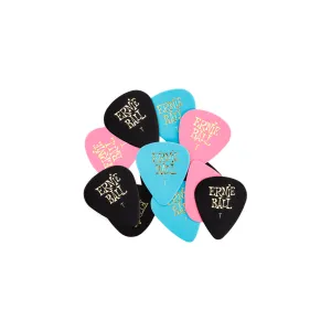 Ernie Ball Thin 0.46mm Assorted Picks Pack of 12