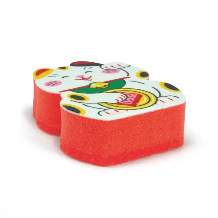 FELINE LUCKY DISH SPONGE