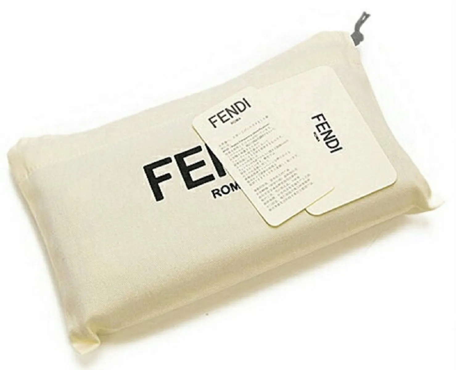 Fendi F Is Fendi White Calfskin Leather Zip Around Long Wallet 8M0299