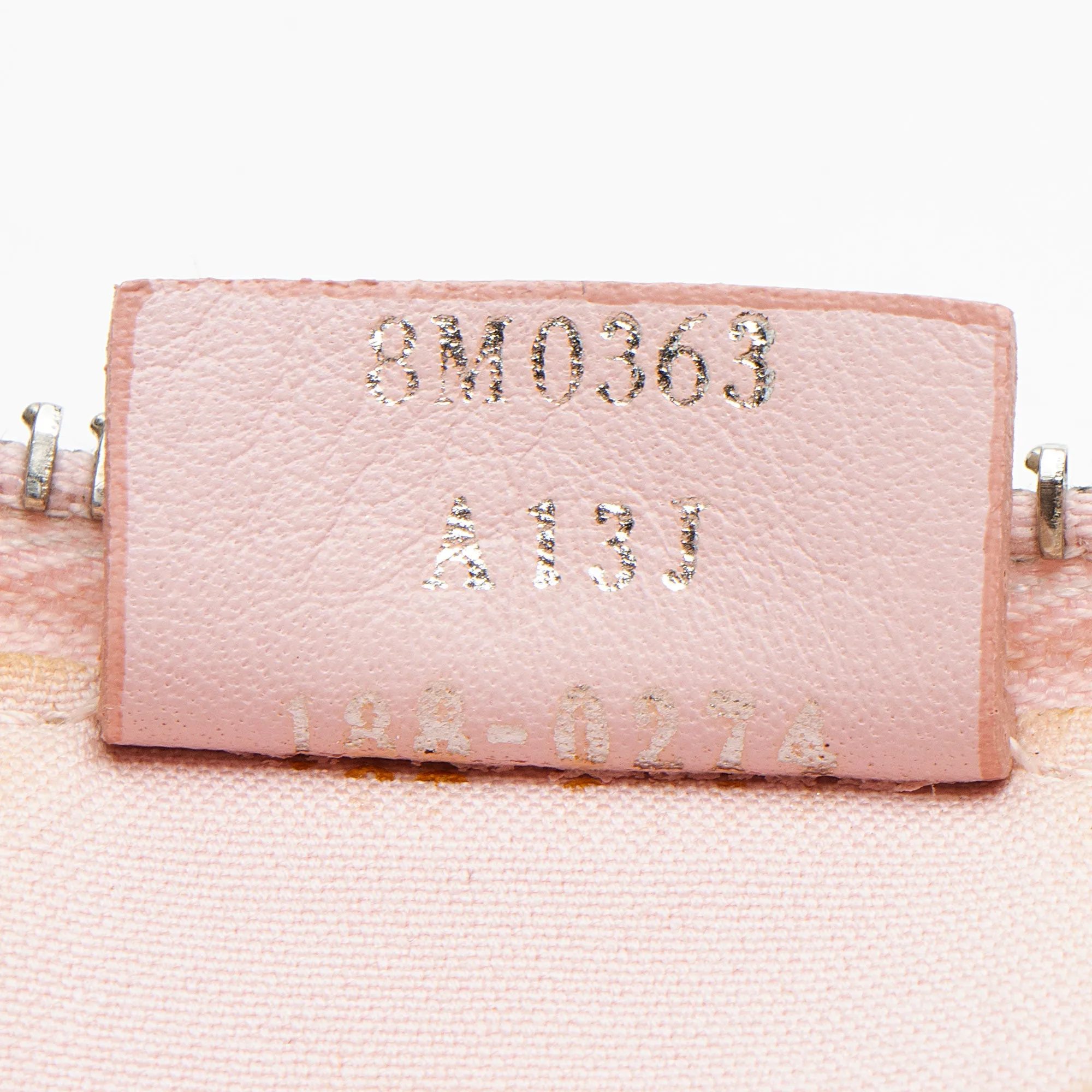 Fendi Leather Studded Fun Fair Clutch