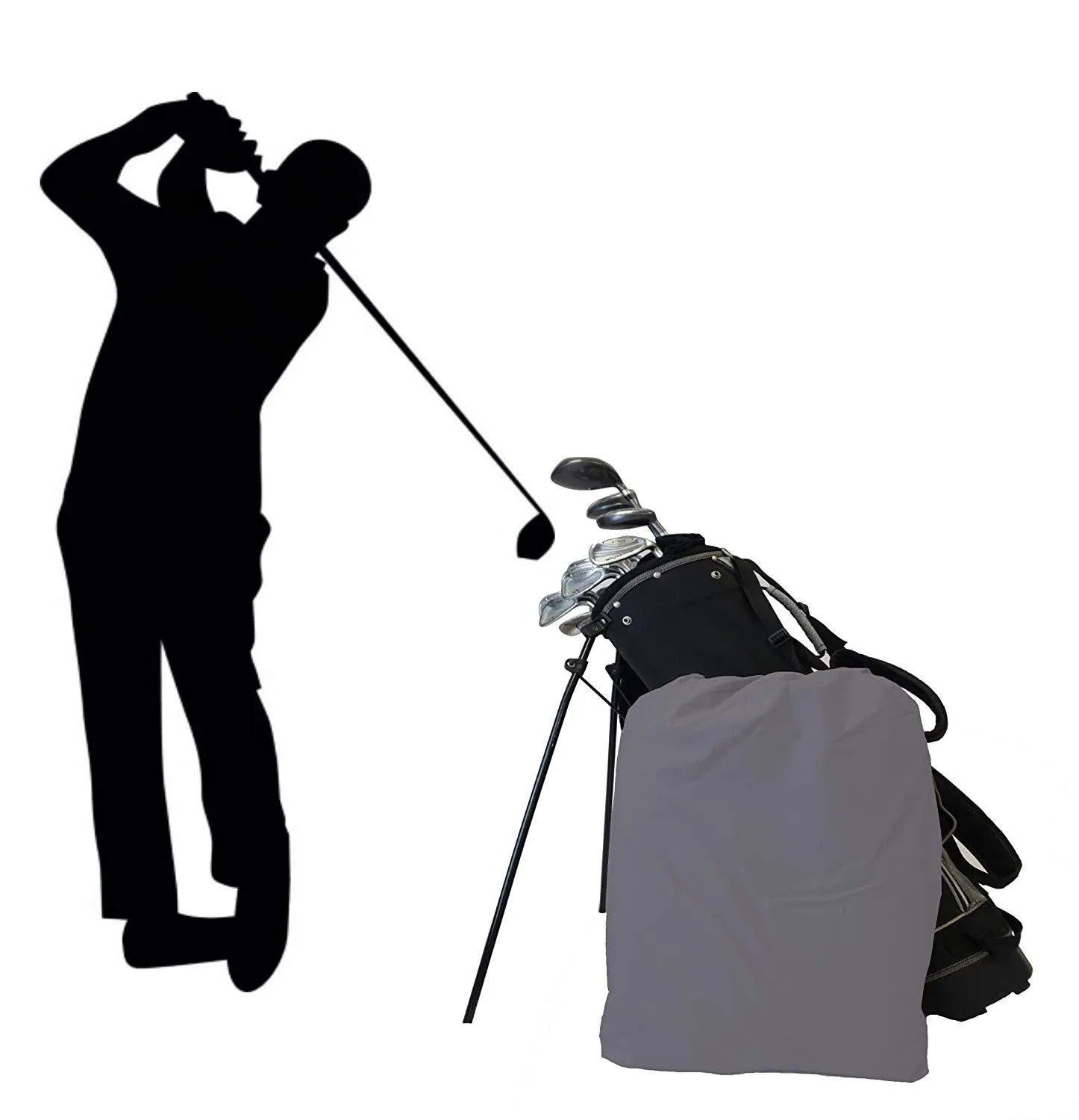 Formosa Covers Premium Tight Weave Golf Cart Driving Enclosure 6 Seater Passenger EZGO 4   2 Bench - 119" L x 44" W x 63" H