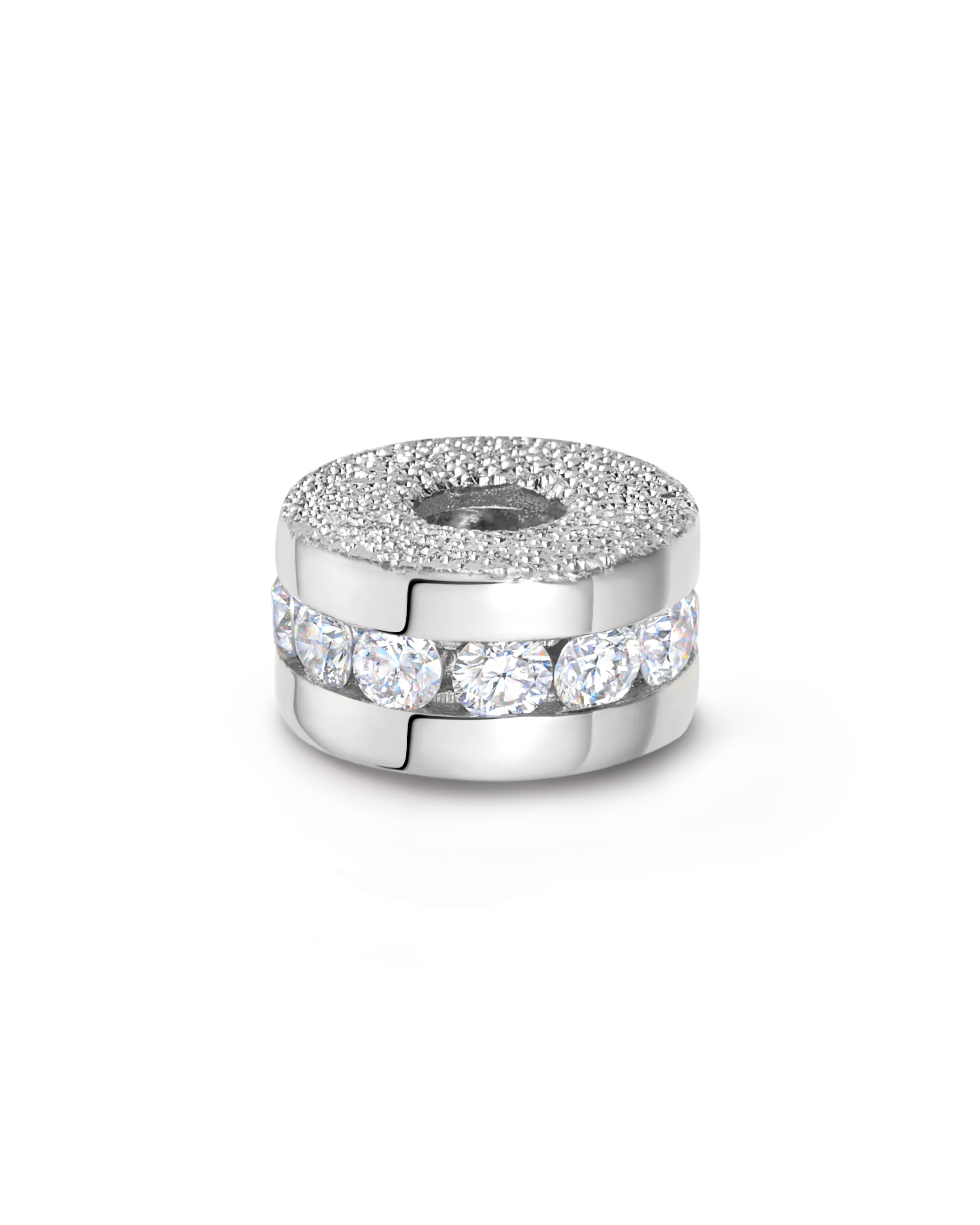 FORTE Beads White Diamond Precious Bead