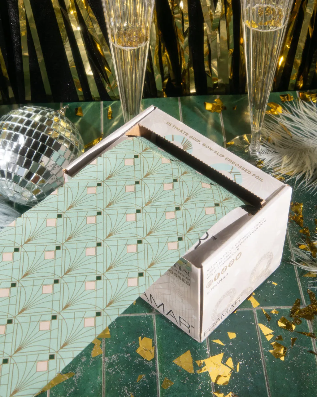 Framar Cheers Haters - Embossed Foil Roll