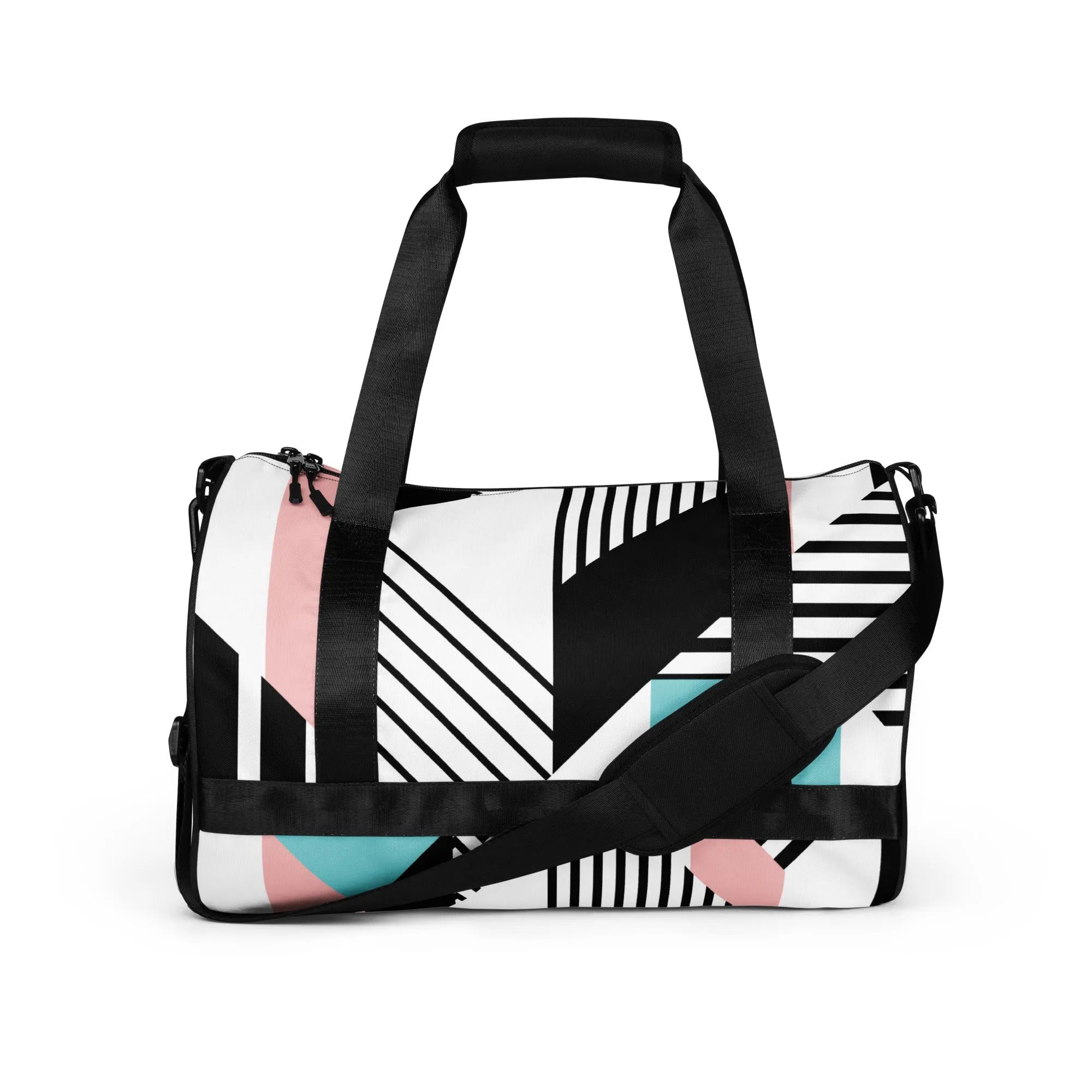 Geometry All-over print gym bag