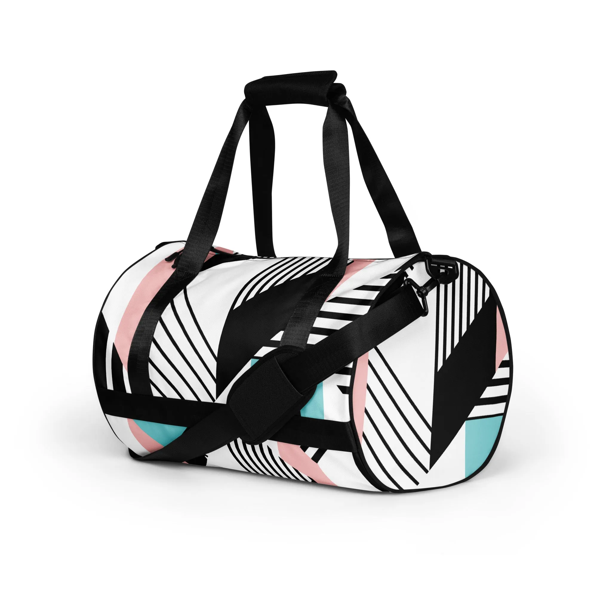 Geometry All-over print gym bag