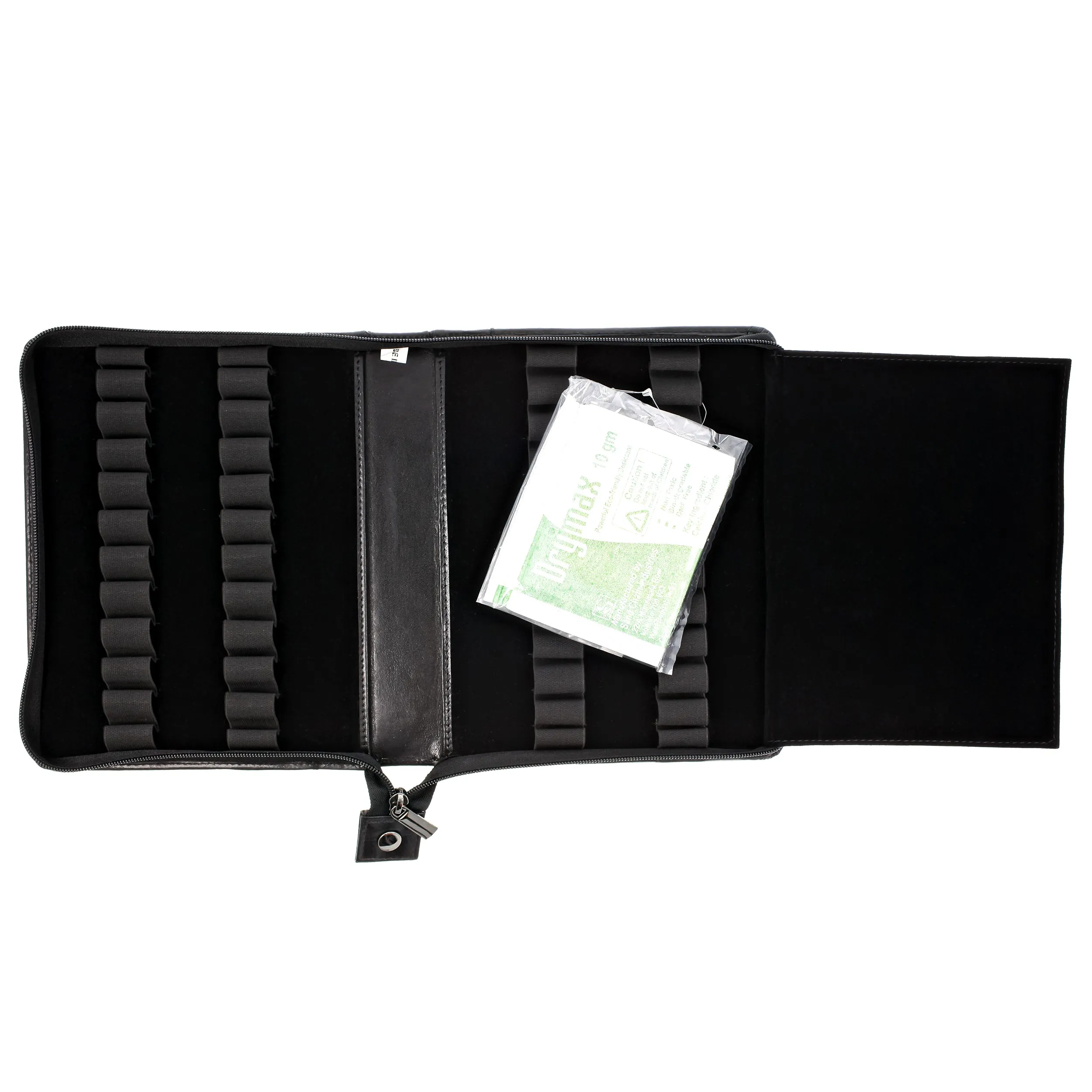 Girologio 24 Zippered Pen Case in Black
