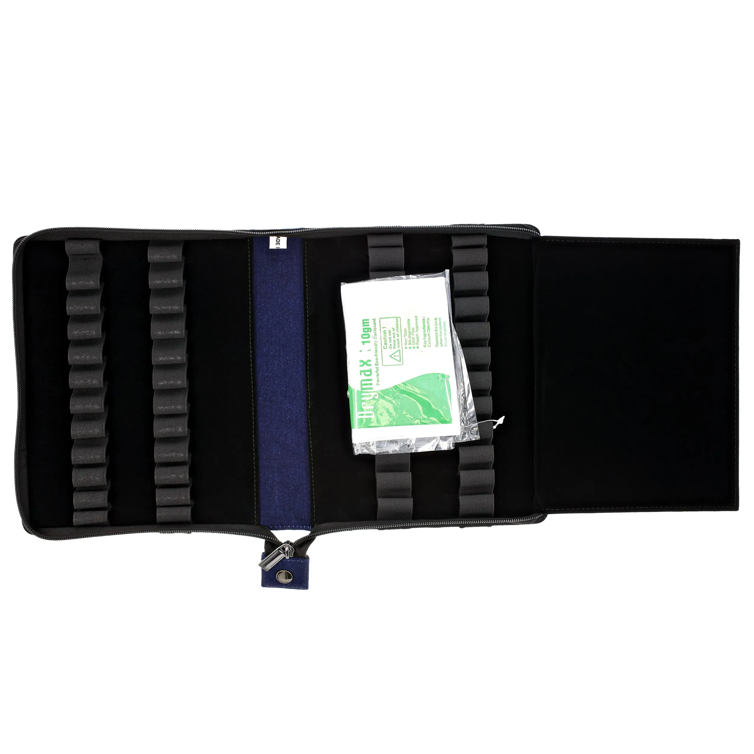 Girologio 24 Zippered Pen Case in Cotton Denim