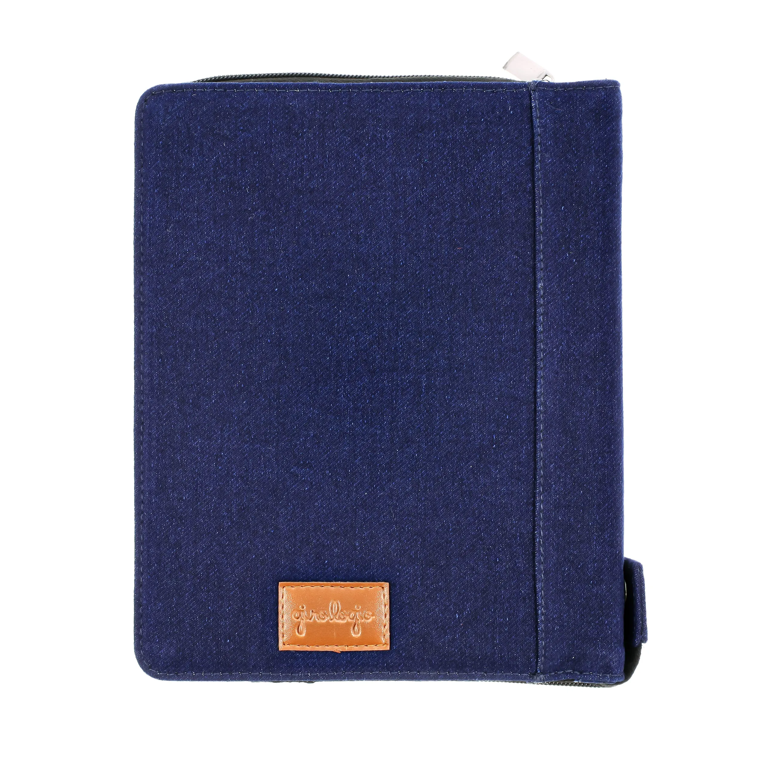 Girologio 24 Zippered Pen Case in Cotton Denim